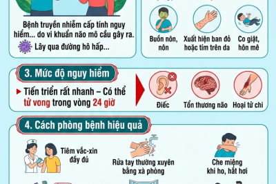 BÀI TUYÊN TRUYỀN PHÒNG CHỐNG BỆNH NÃO MÔ CẦU TRONG TRƯỜNG MẦM NON